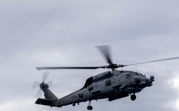 Abraham Lincoln conducts flight operations