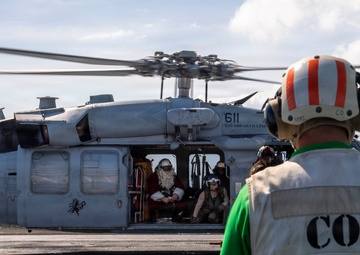 Abraham Lincoln celebrates Christmas