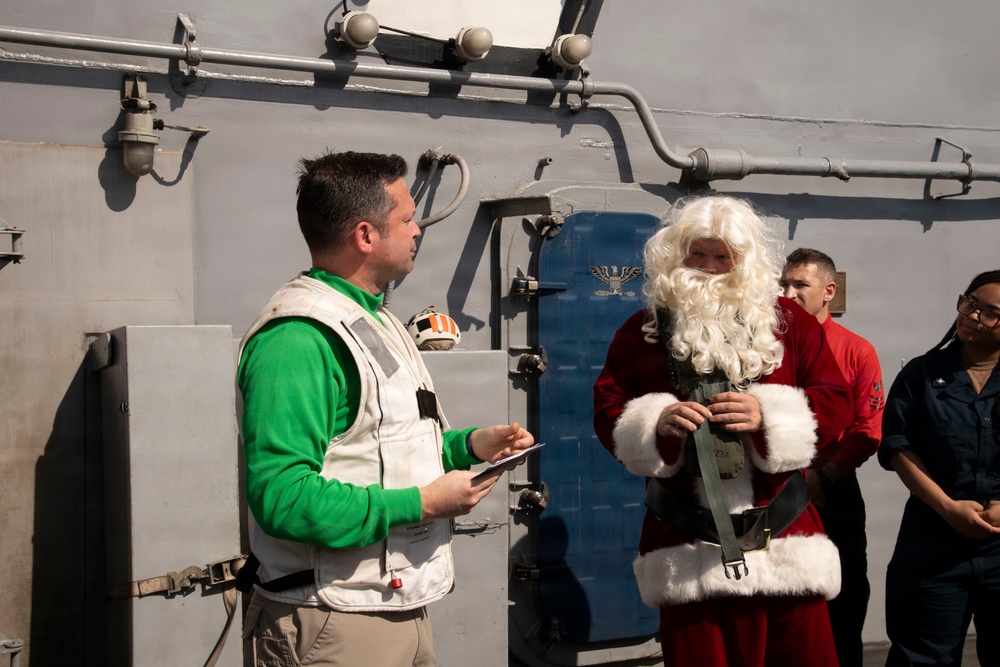 Abraham Lincoln celebrates Christmas