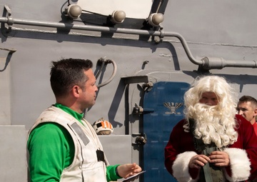 Abraham Lincoln celebrates Christmas