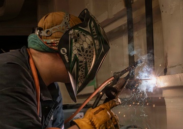 Abraham Lincoln conducts routine operations