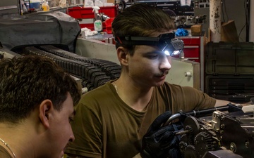 Abraham Lincoln conducts routine operations