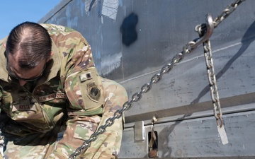 386th command staff building pallets