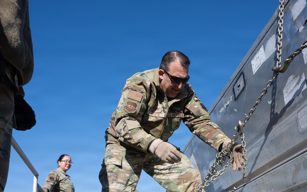 386th command staff building pallets