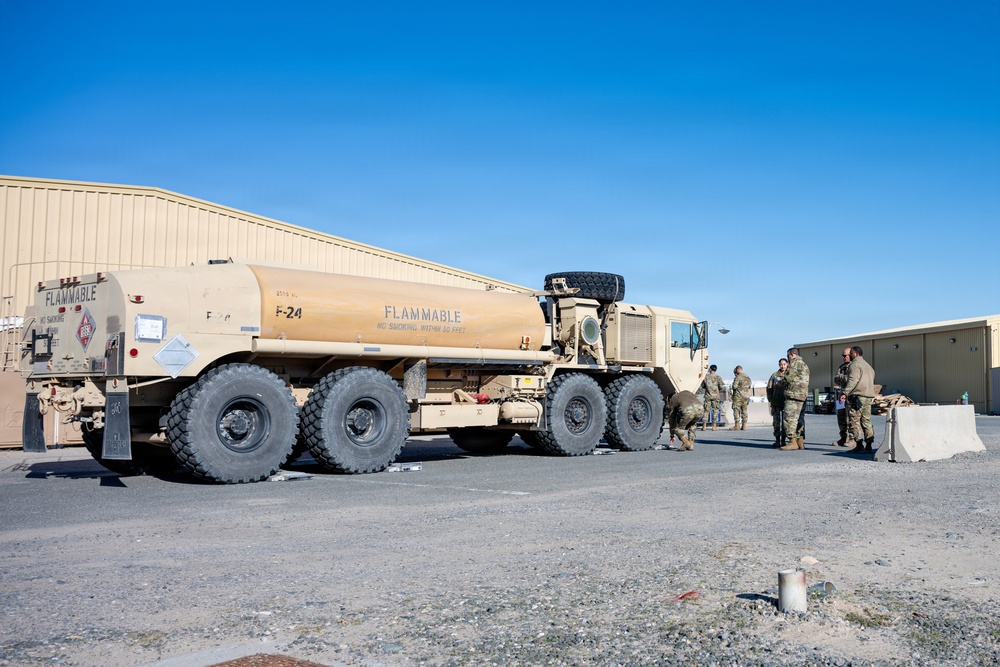 386th command staff building pallets