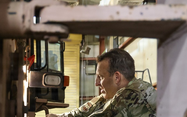 386th Commander’s day in the life with Vehicle Operations