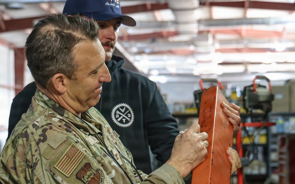 386th Commander’s day in the life with Vehicle Operations