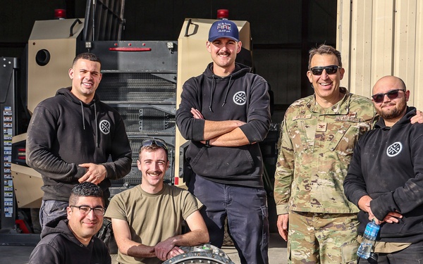 386th Commander’s day in the life with Vehicle Operations