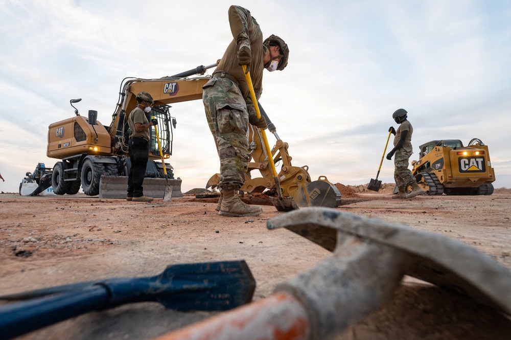 378th ECES fills the gaps during RADR training