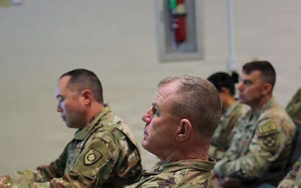 300th Sustainment Brigade Conducts Yearly Training Brief