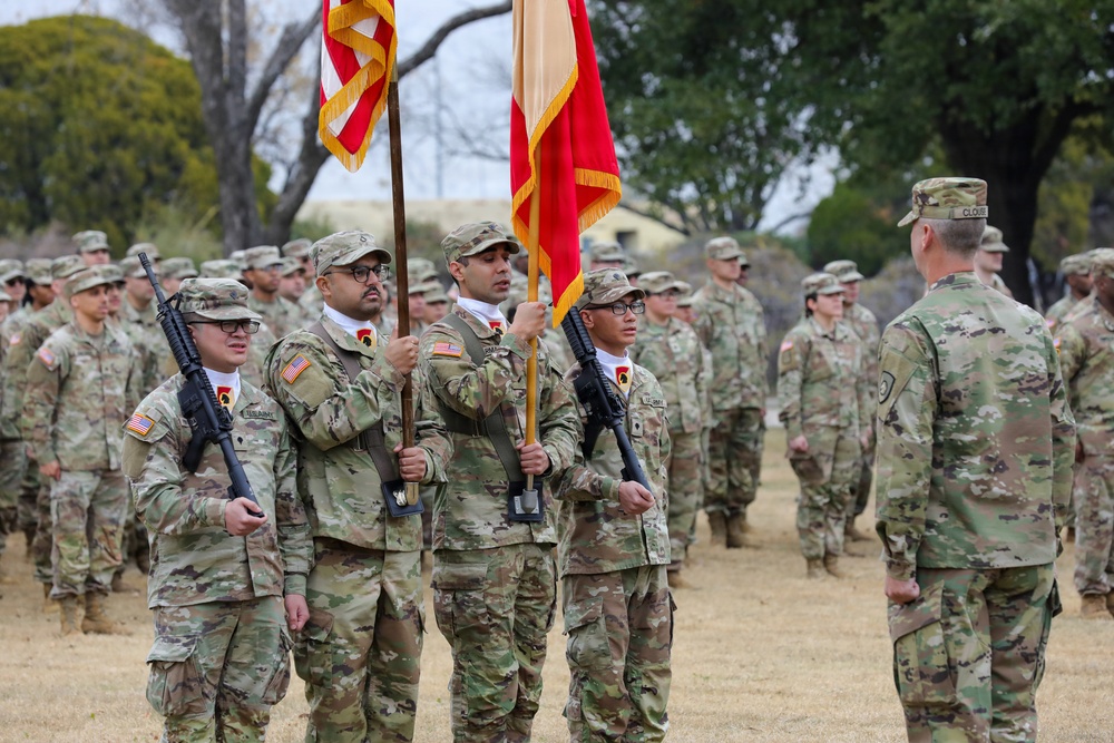 300th Sustainment Brigade Change of Responsibility