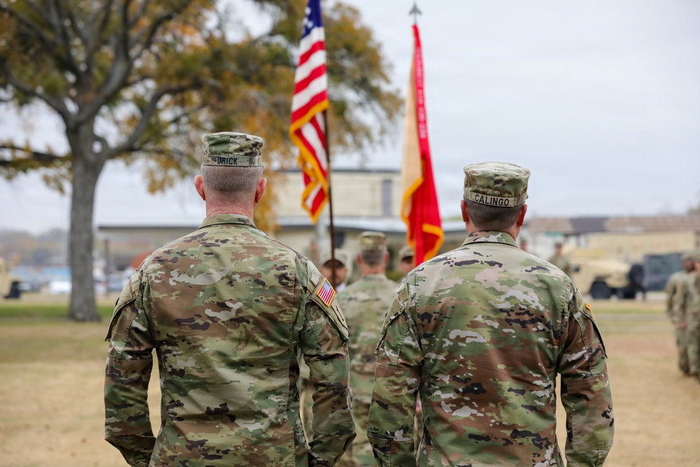 300th Sustainment Brigade Conducts Change of Responsibility