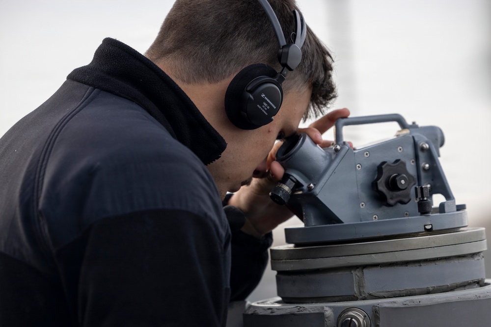 USS Delbert D. Black (DDG119) Departs Naval Weapon Station Yorktown
