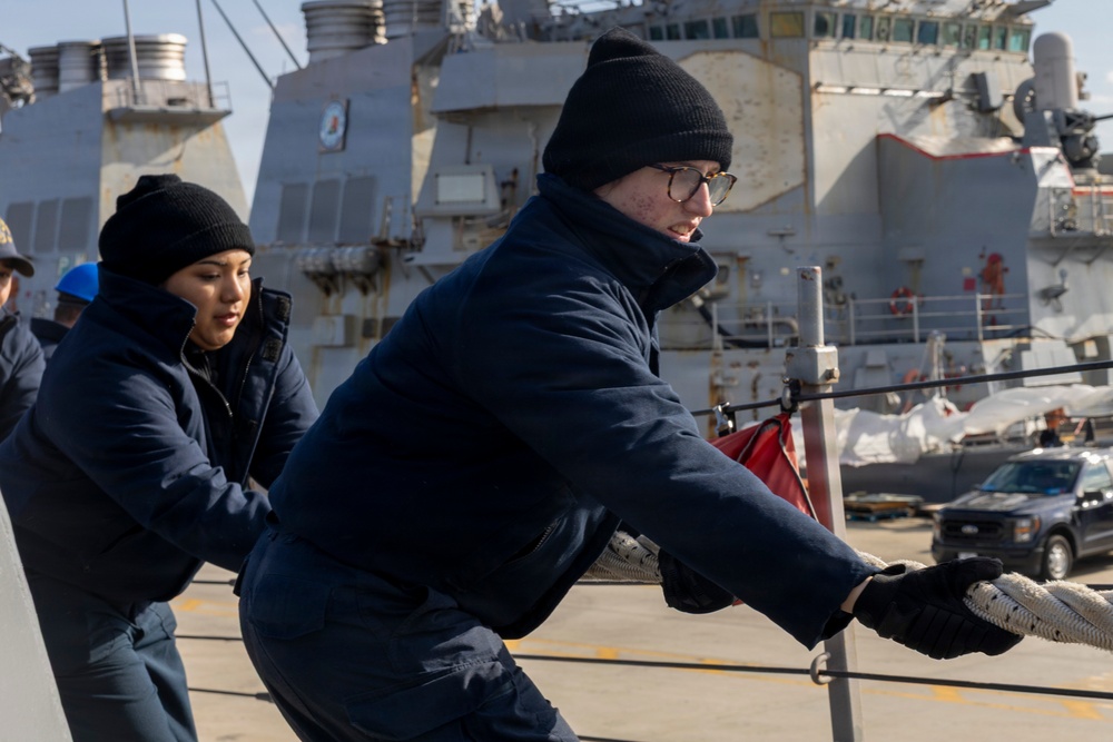 USS Delbert D. Black (DDG119) Arrives at Naval Station Norfolk