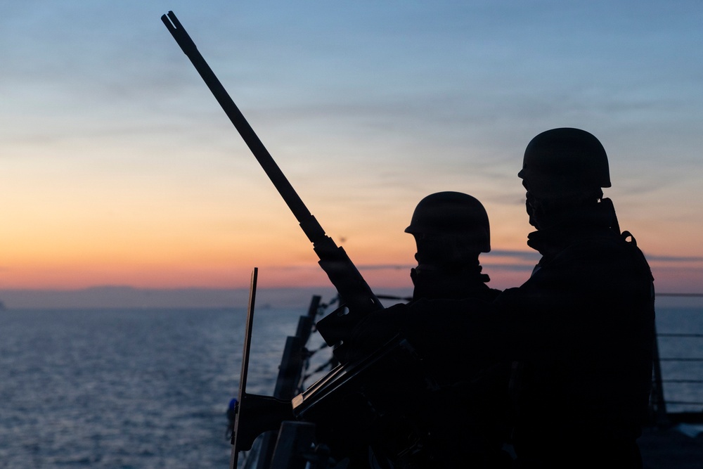 USS Delbert D. Black (DDG119) Arrives at Naval Weapon Station Yorktown