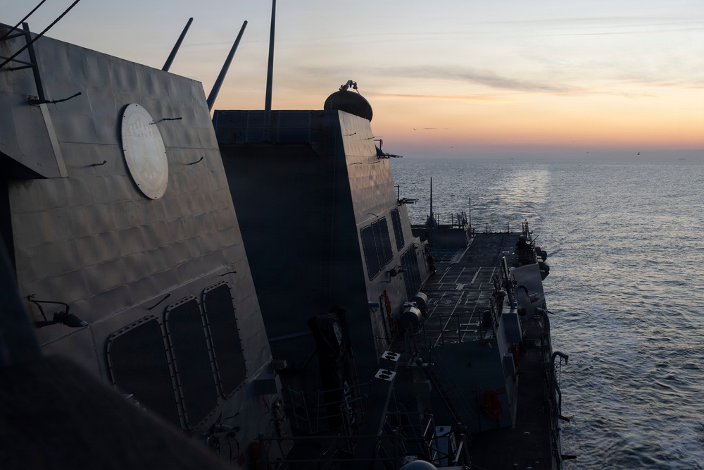 USS Delbert D. Black (DDG119) Arrives at Naval Weapon Station Yorktown