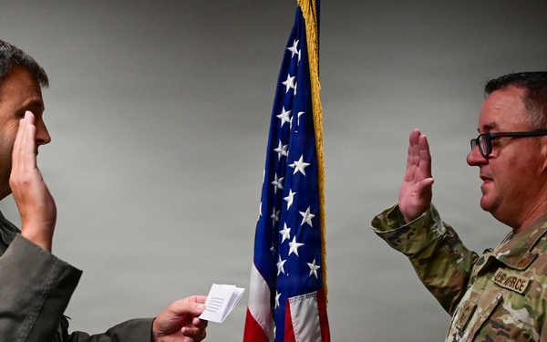 SMSgt Daniel Gibb’s Final Reenlistment Ceremony