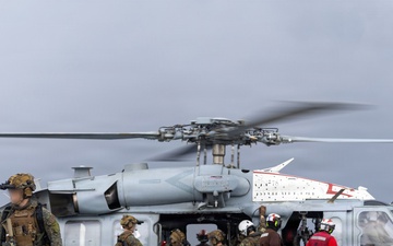 USS Gerald R. Ford (CVN 78) Right of Visit Boarding Operation