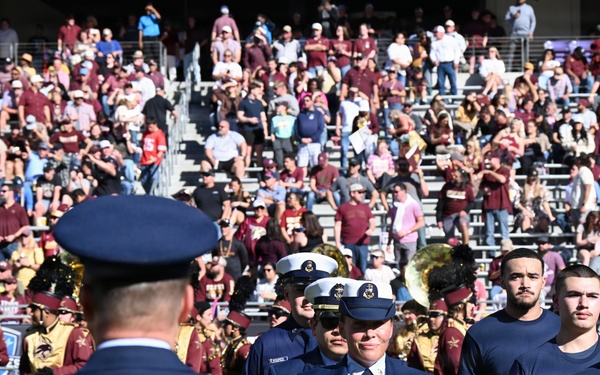 Joint Services Swearing-In Ceremony at Armed Forces Bowl