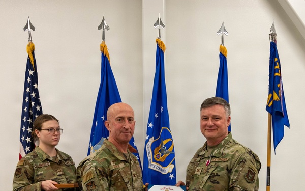 477th AMDF Change of Command