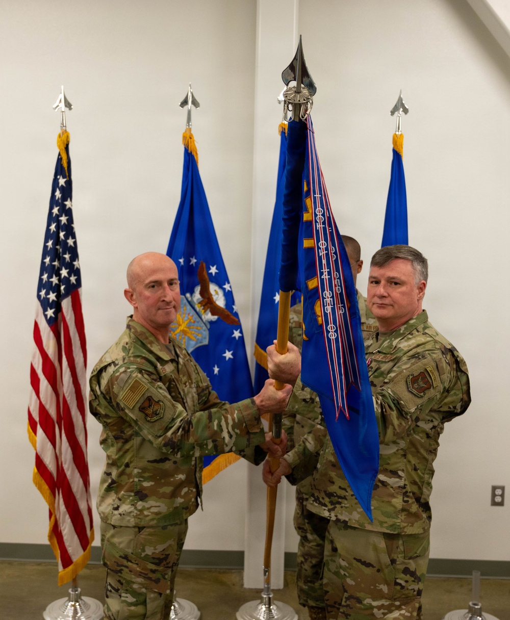 477th AMDF Change of Command