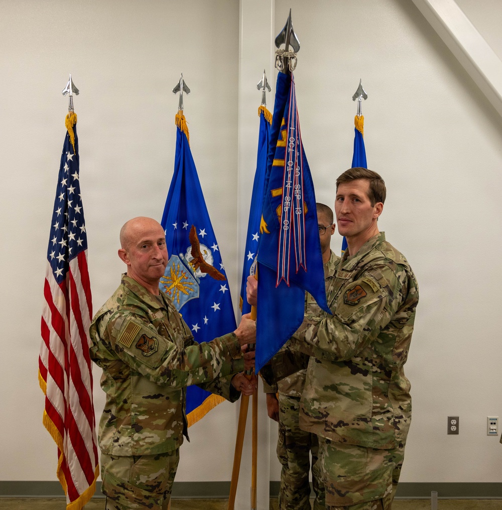 477th AMDF Change of Command