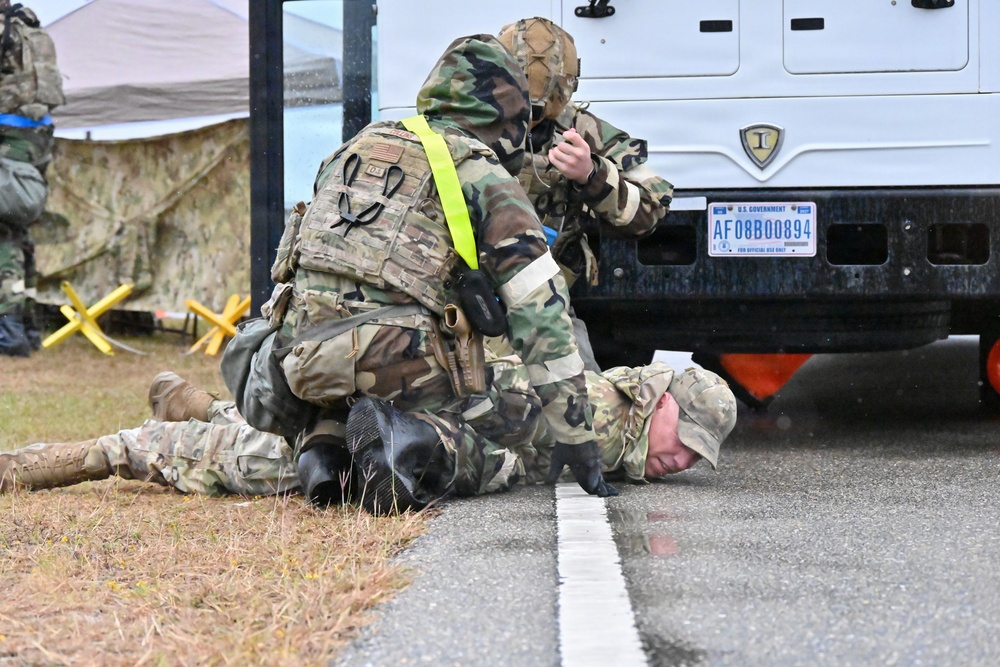136th Airlift Wing conducts combat readiness inspection
