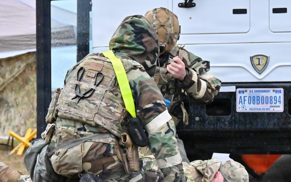 136th Airlift Wing conducts combat readiness inspection