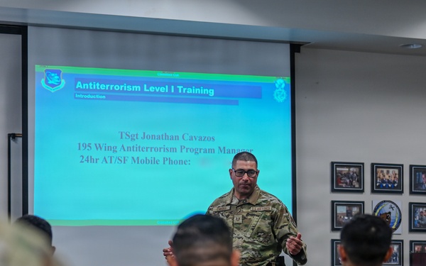 195 WG Annual Antiterrorism Training