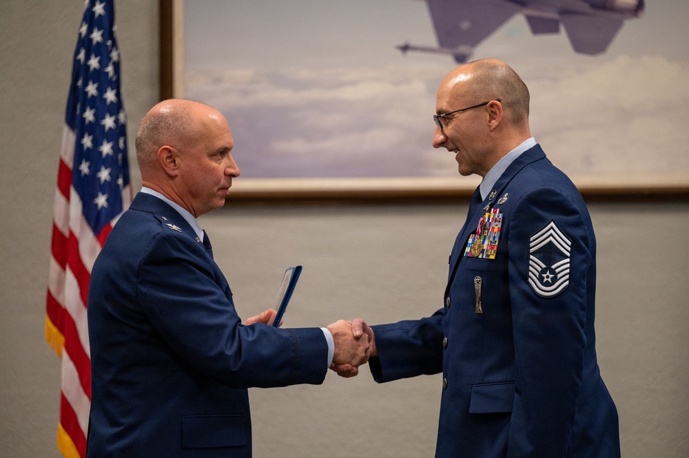 Chief Master Sgt. Raveed Retirement Ceremony