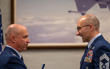 Chief Master Sgt. Raveed Retirement Ceremony