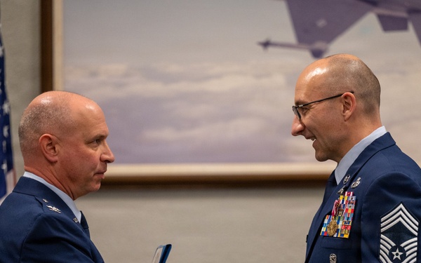 Chief Master Sgt. Raveed Retirement Ceremony