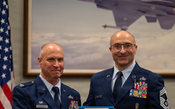 Chief Master Sgt. Raveed Retirement Ceremony