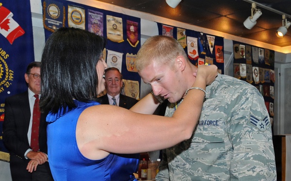 RED HORSE Reservist receives Paul Harris Fellow