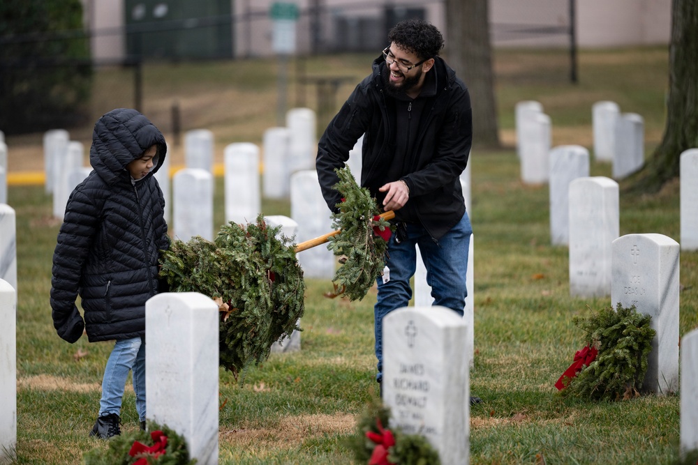 Wreaths Out at Arlington National Cemetery 2026