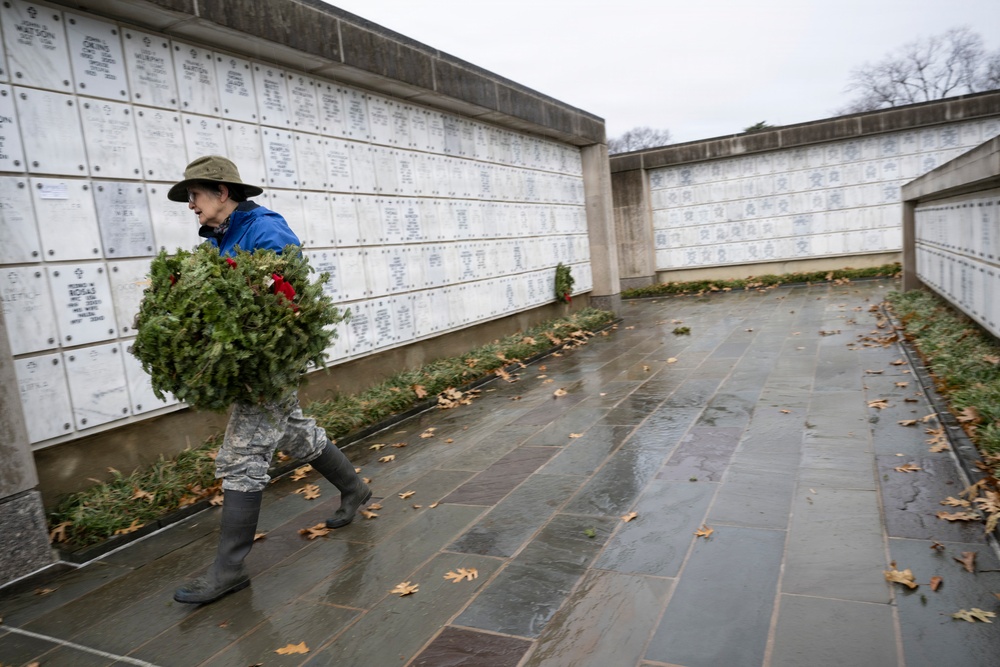 Wreaths Out at Arlington National Cemetery 2026