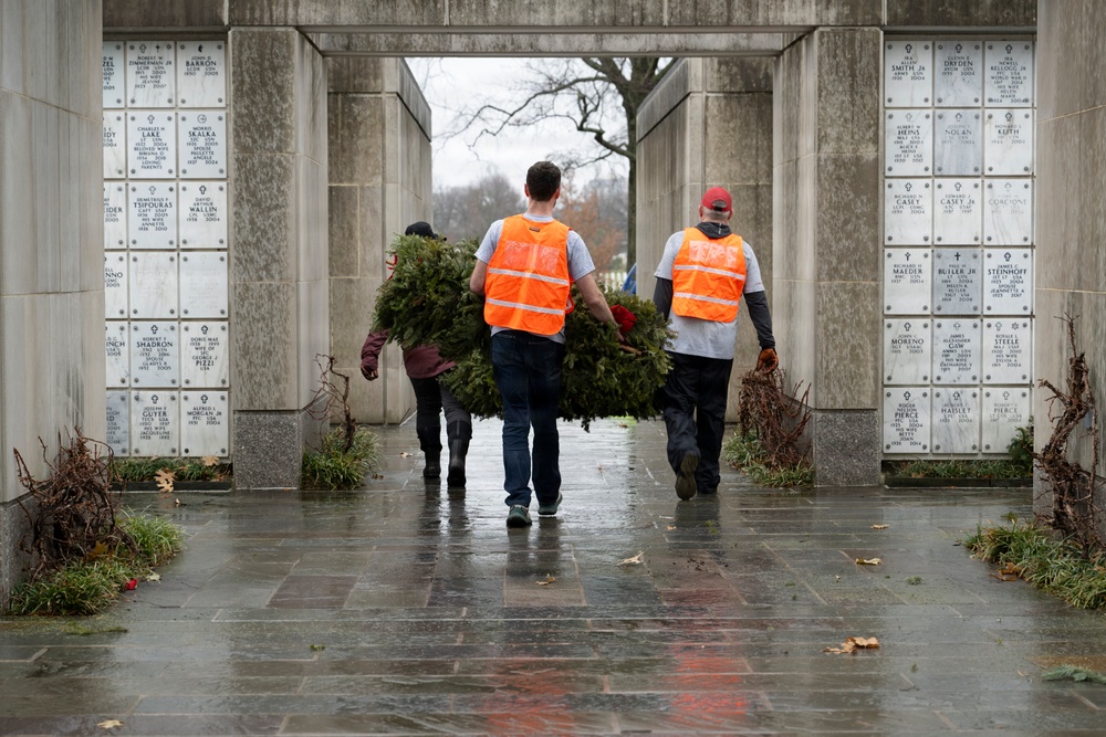 Wreaths Out at Arlington National Cemetery 2026