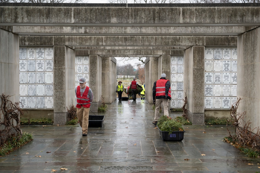 Wreaths Out at Arlington National Cemetery 2026