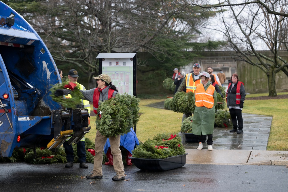 Wreaths Out at Arlington National Cemetery 2026
