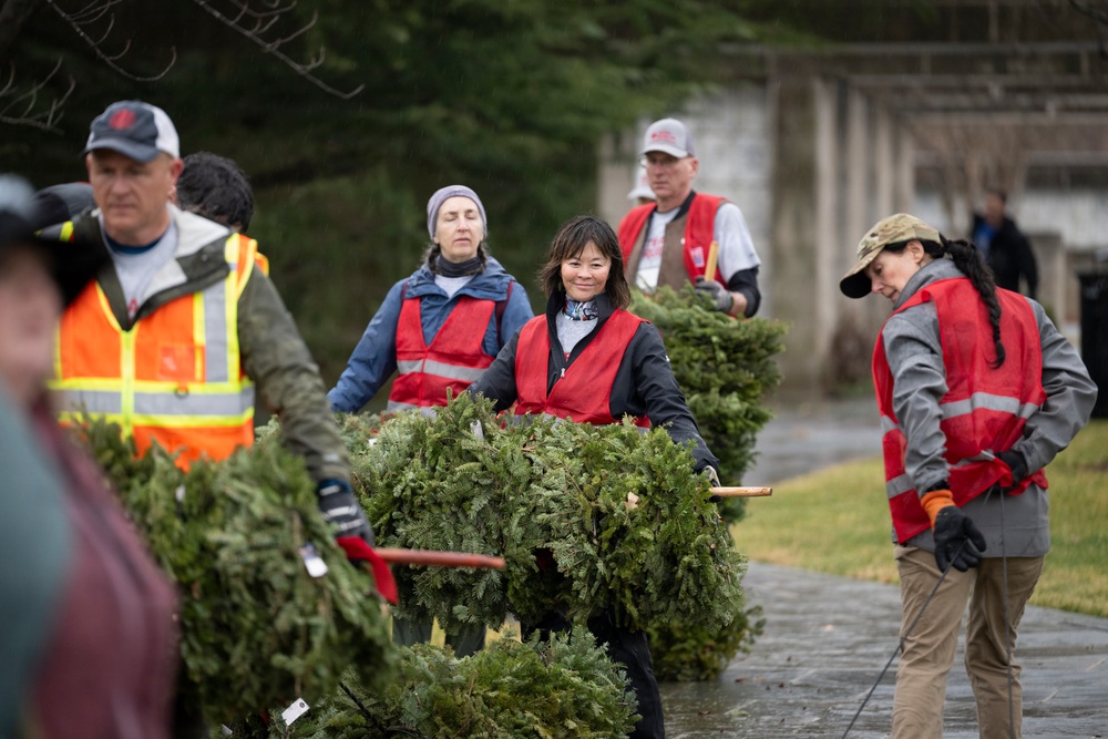 Wreaths Out at Arlington National Cemetery 2026