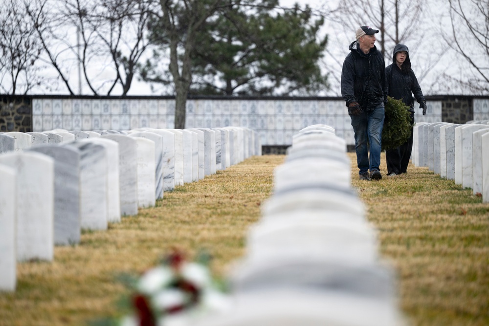 Wreaths Out at Arlington National Cemetery 2026