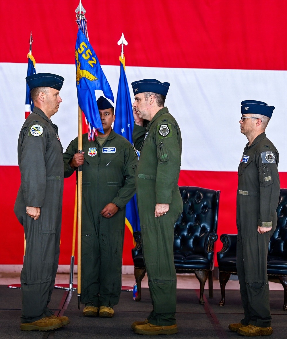 552nd Operations Group Welcomes New Commander