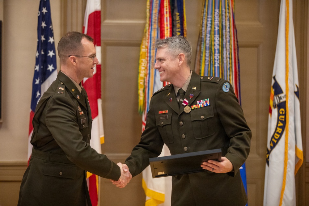 257th Army Band change of command ceremony