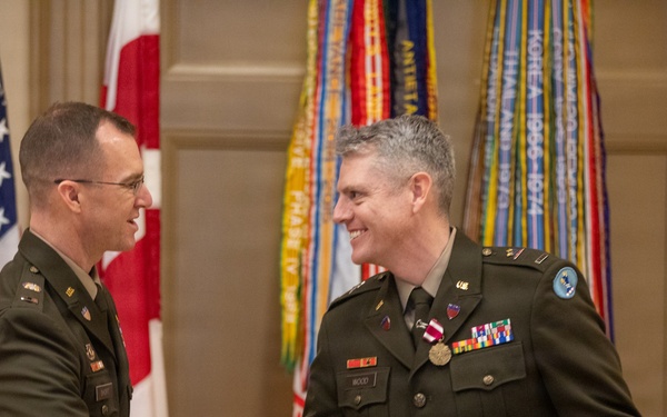 257th Army Band change of command ceremony