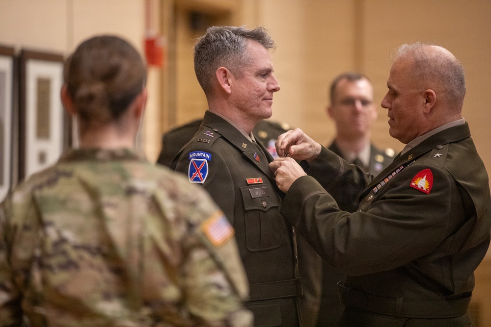 257th Army Band change of command ceremony