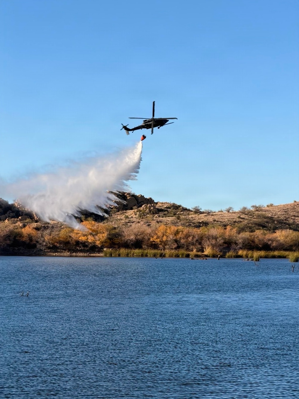HH-60W Jolly Green II Aerial Firefighting Drills