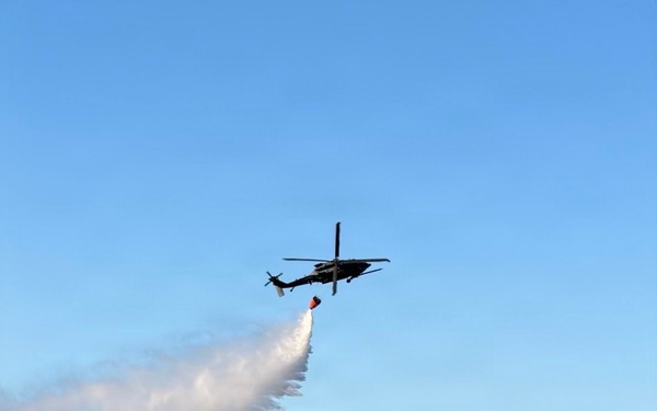 HH-60W Jolly Green II Aerial Firefighting Drills