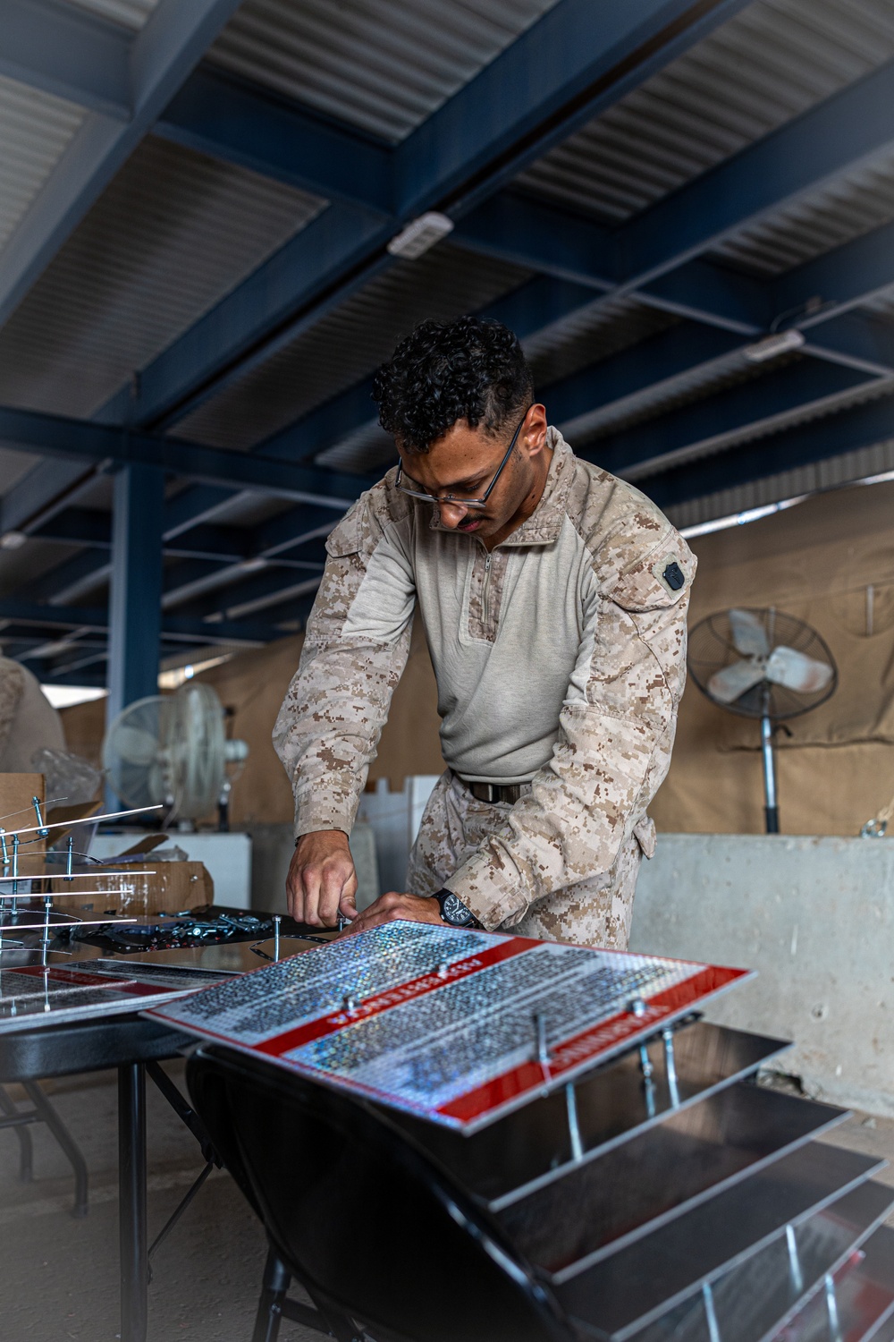 Installing NDA signs