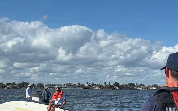 Coast Guard rescues boater from capsized vessel near Port Canaveral