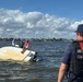 Coast Guard rescues boater from capsized vessel near Port Canaveral